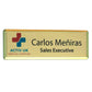 Excel Personalised Name Badges  Black and White London