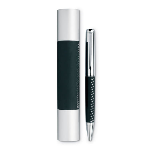 Executive Metal Pen in Gift Box  Black and White London