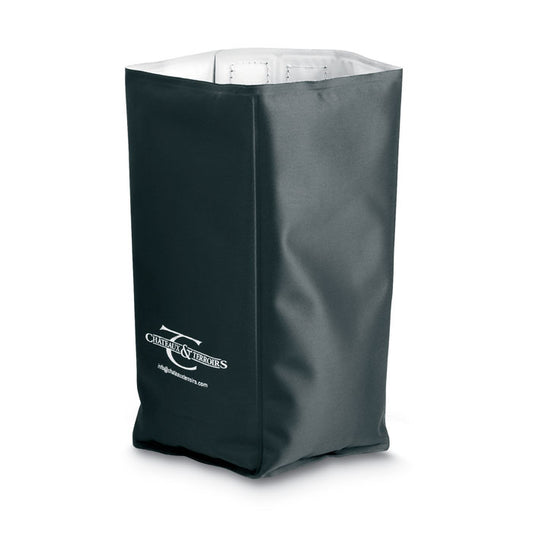 Foldable Portable Wine Cooler Bag  Black and White London