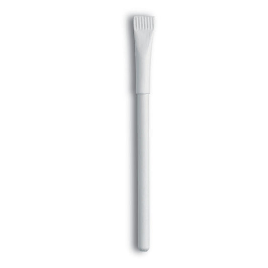 Recycled Paper Ball Pen in White  Black and White London