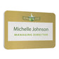 Matt Finish Reusable Name Window Badges  Black and White London