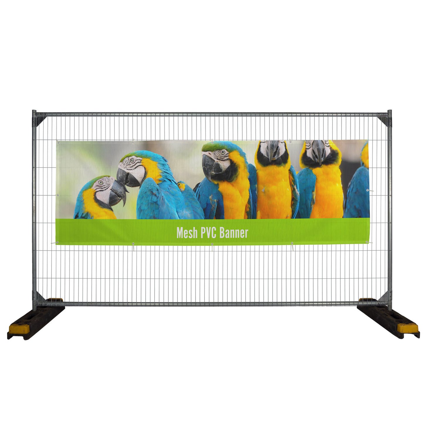 Printed Mesh Display Banner  Black and White London