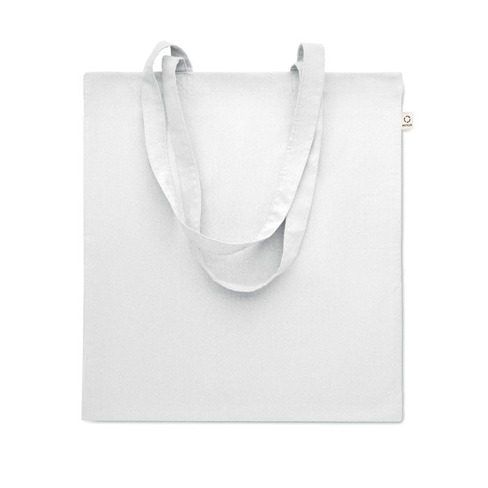 Recycled 5oz Cotton Tote Bag Black and White London®