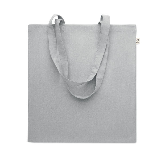 Recycled 5oz Cotton Tote Bag Black and White London®