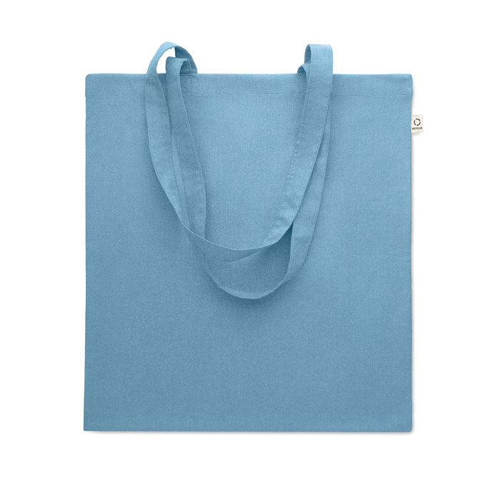 Recycled 5oz Cotton Tote Bag Black and White London®