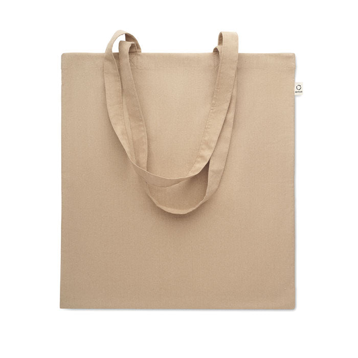 Recycled 5oz Cotton Tote Bag Black and White London®