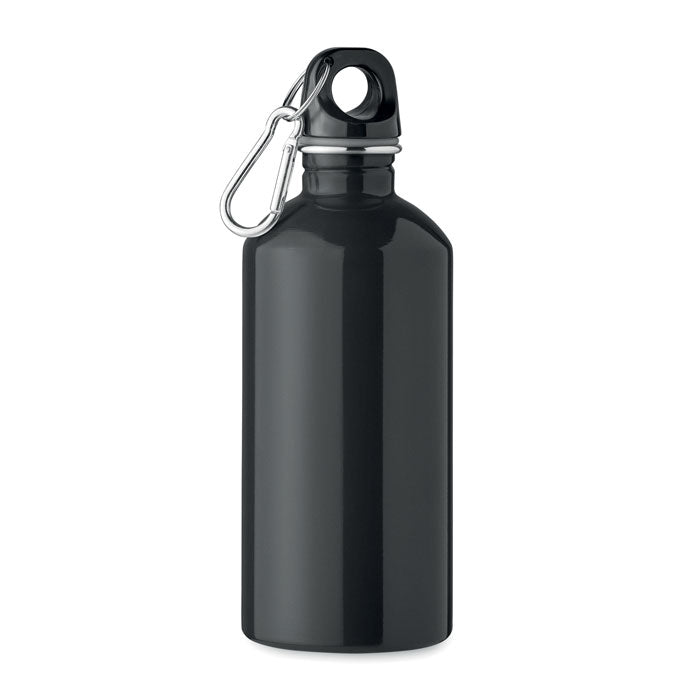 Recycled Stainless Steel Bottle 500ml Black and White London®