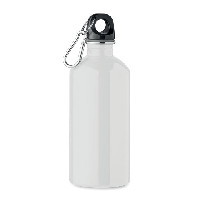 Recycled Stainless Steel Bottle 500ml Black and White London®