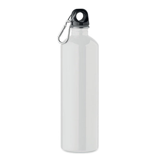 Recycled Stainless Steel Bottle 750ml Black and White London®