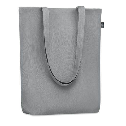 100% Hemp Eco Tote Bag in Grey 100% Hemp Tote Bags Black and White London