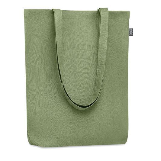 100% Hemp Eco Tote Bag in Sage Green 100% Hemp Tote Bags Black and White London