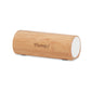 Engraved Wireless Bamboo Cylinder Speaker Speakers Black and White London