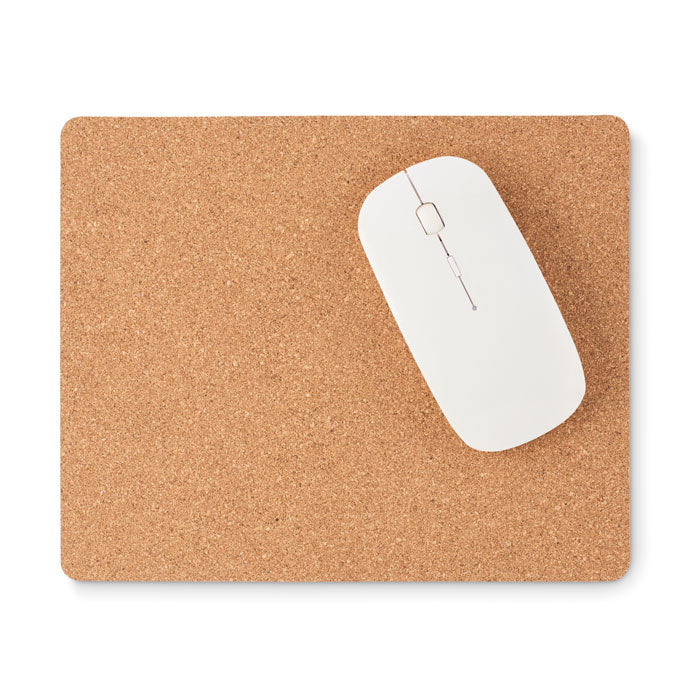 Cork Mouse Mat  Black and White London