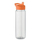 Recycled Straw Sports Bottle 650ml Black and White London®