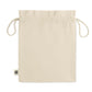 Medium Organic Cotton Gift Bag  Black and White London