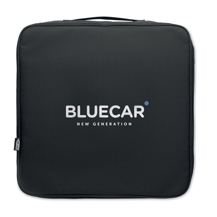 Electric Car Cable Storage Bag  Black and White London