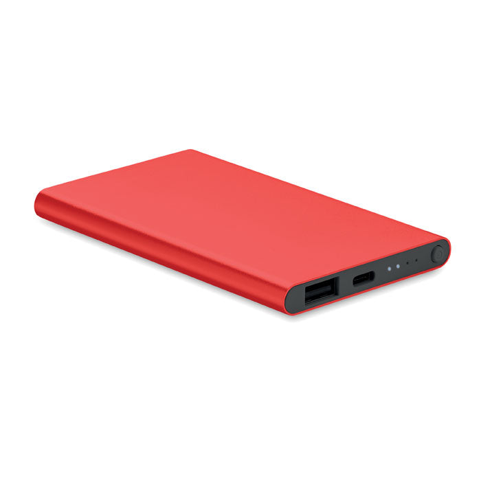4000 Mah Power Bank Type C  Black and White London
