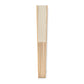 Manual Paper & Bamboo Hand Fan  Black and White London