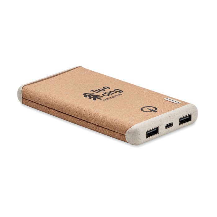 Ralia Wireless 10000 mAh Power Bank  Black and White London