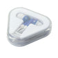 Earphones In Triangular Case Earphones & Headphones Black and White London
