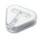 Earphones In Triangular Case Earphones & Headphones Black and White London
