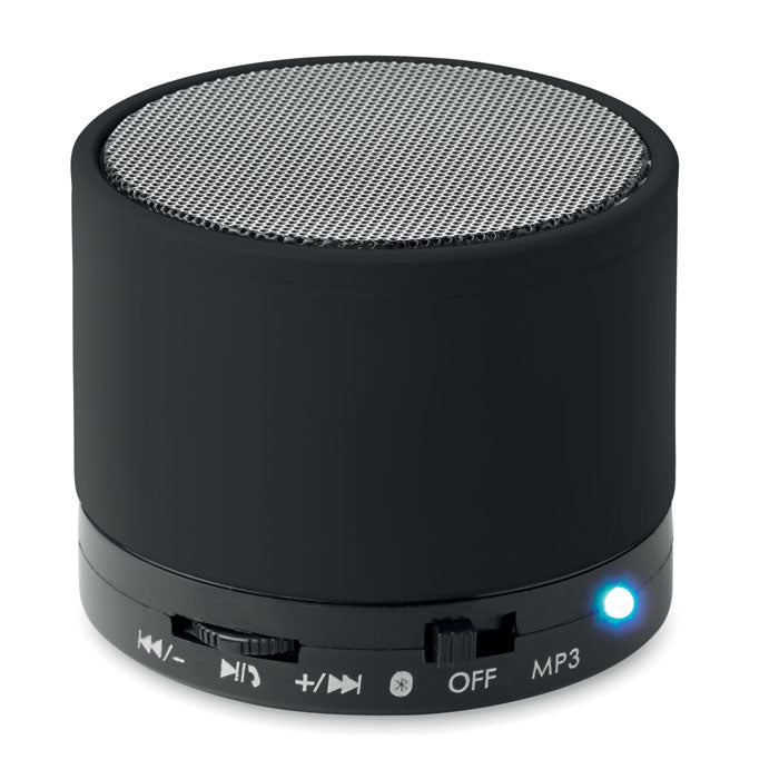 Round Colour Wireless Speaker Speakers Black and White London