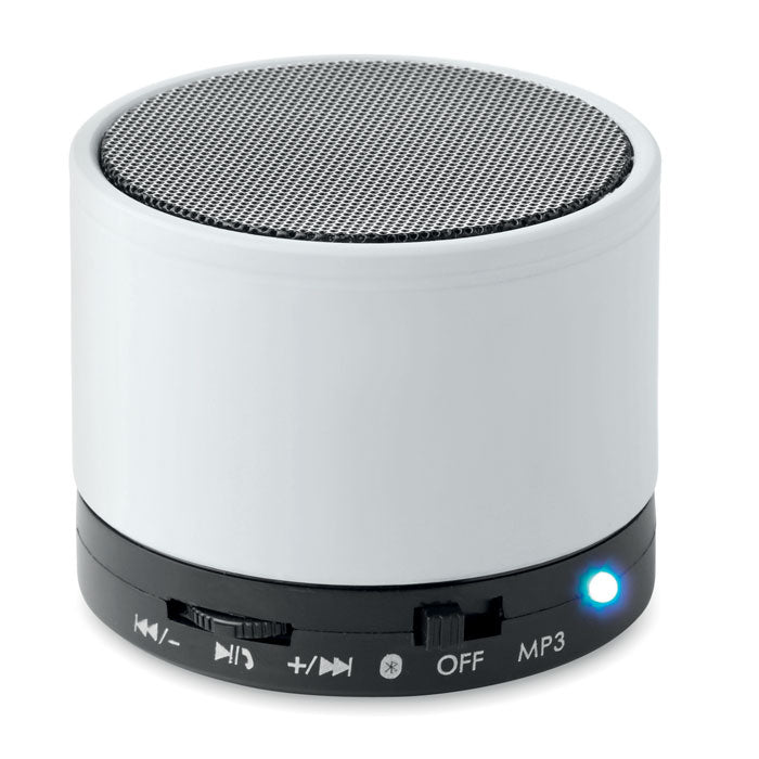 Round Colour Wireless Speaker Speakers Black and White London