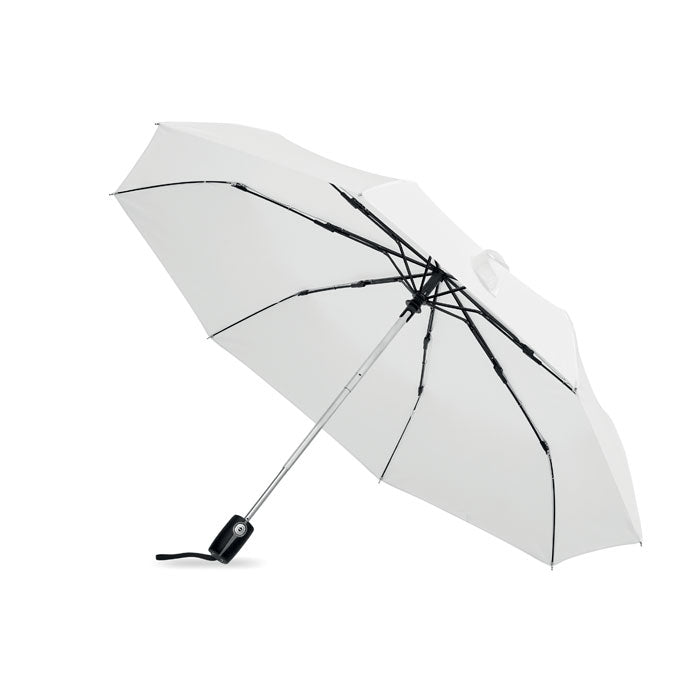 Luxury Automatic Open & Close Telescopic Compact Umbrella Black and White London®