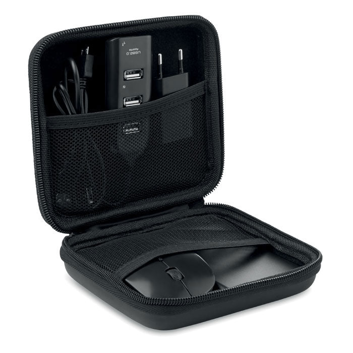 Computer Accessories Pouch  Black and White London