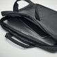 Laptop Bag In 360D Polyester  Black and White London