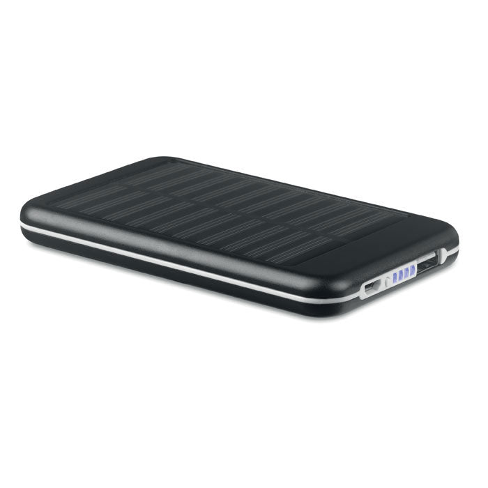 4000 Mah Solar Powerbank  Black and White London