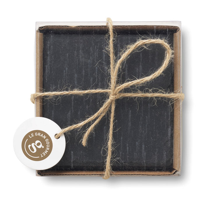 Slate Coasters  Black and White London