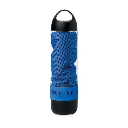 Fitness Bottle Set with 3-in-1 Sports Bottle, Wireless Speaker & Towel Speakers   