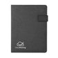 A4 Folder With Power Bank  Black and White London