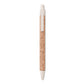 Cork/Wheat Straw/ABS Ball Pen  Black and White London