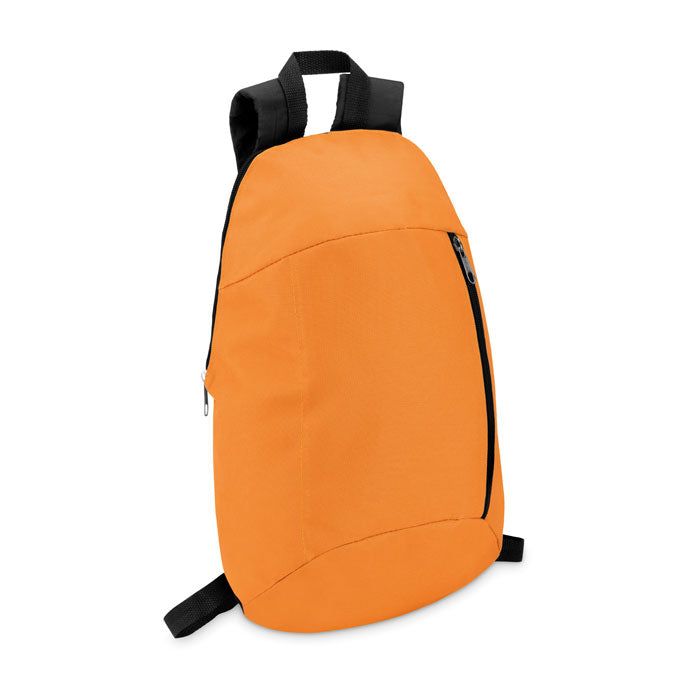 Backpack With Front Pocket  Black and White London