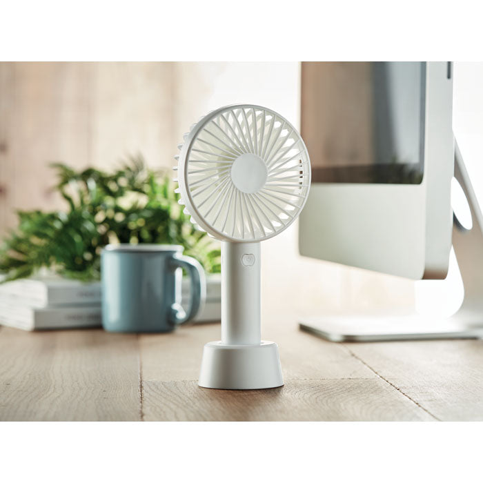 Rechargeable USB Desk Fan with Stand    