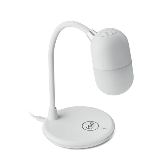 3-in-1 Wireless Charger, Lamp & Wireless Speaker Speakers   