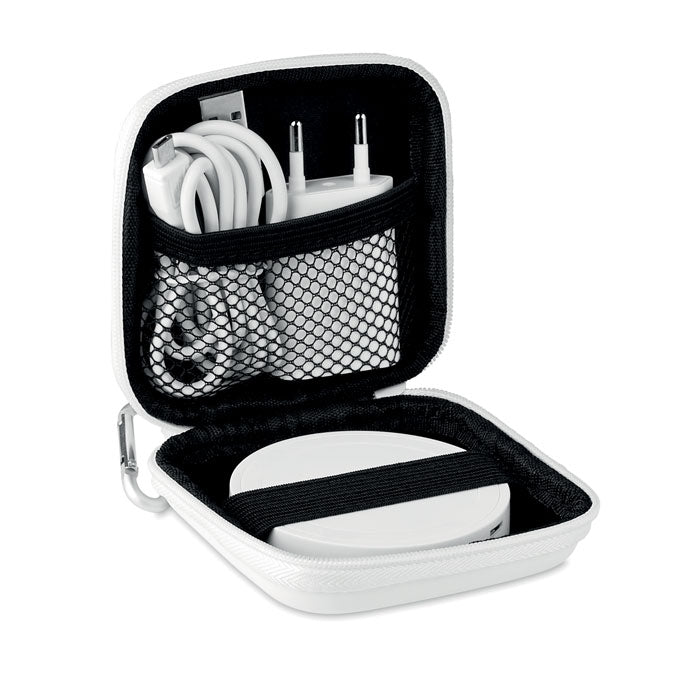 Wireless Charger EU Travel Set  Black and White London