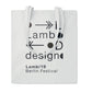 180gsm Coloured Cotton Tote Bag Black and White London®