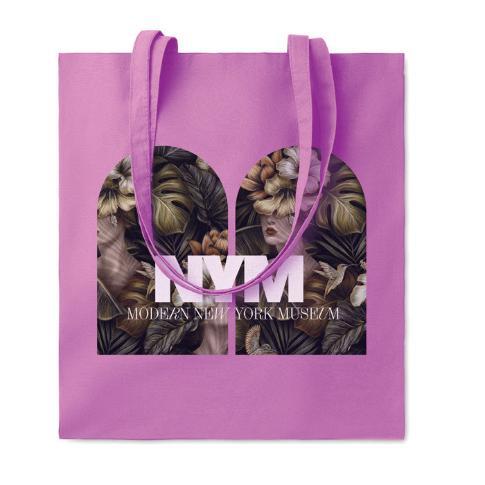 180gsm Coloured Cotton Tote Bag Black and White London®