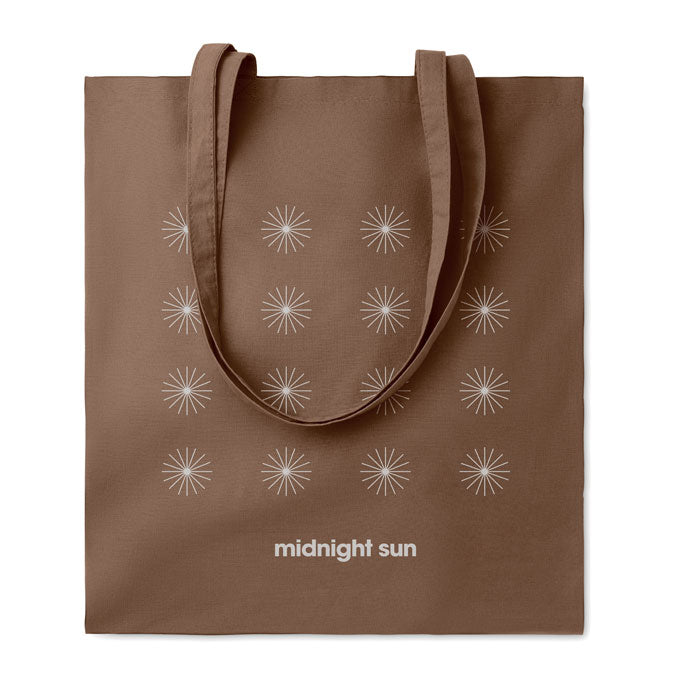 180gsm Coloured Cotton Tote Bag Black and White London®