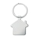 House Key Ring Metal Bamboo  Black and White London