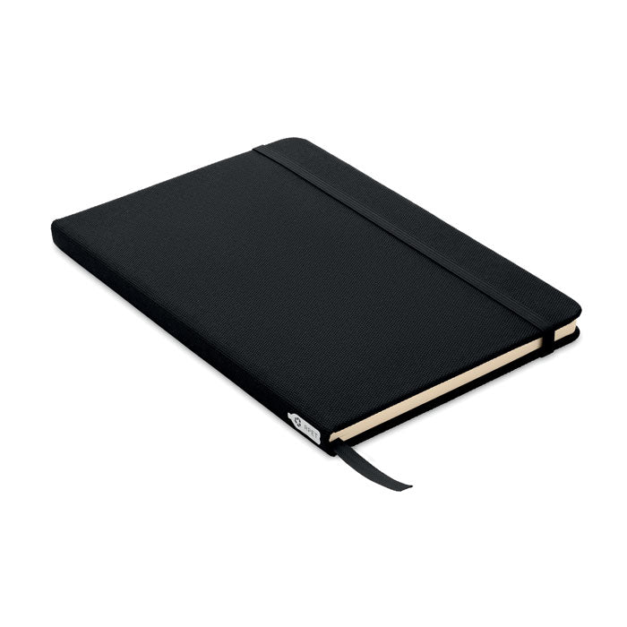 Recycled RPET A5 Notebook Black and White London®
