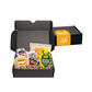 Midi Black Gift Box for Pancake Day  Black and White London