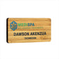 Bamboo Name Badges Badges Black and White London