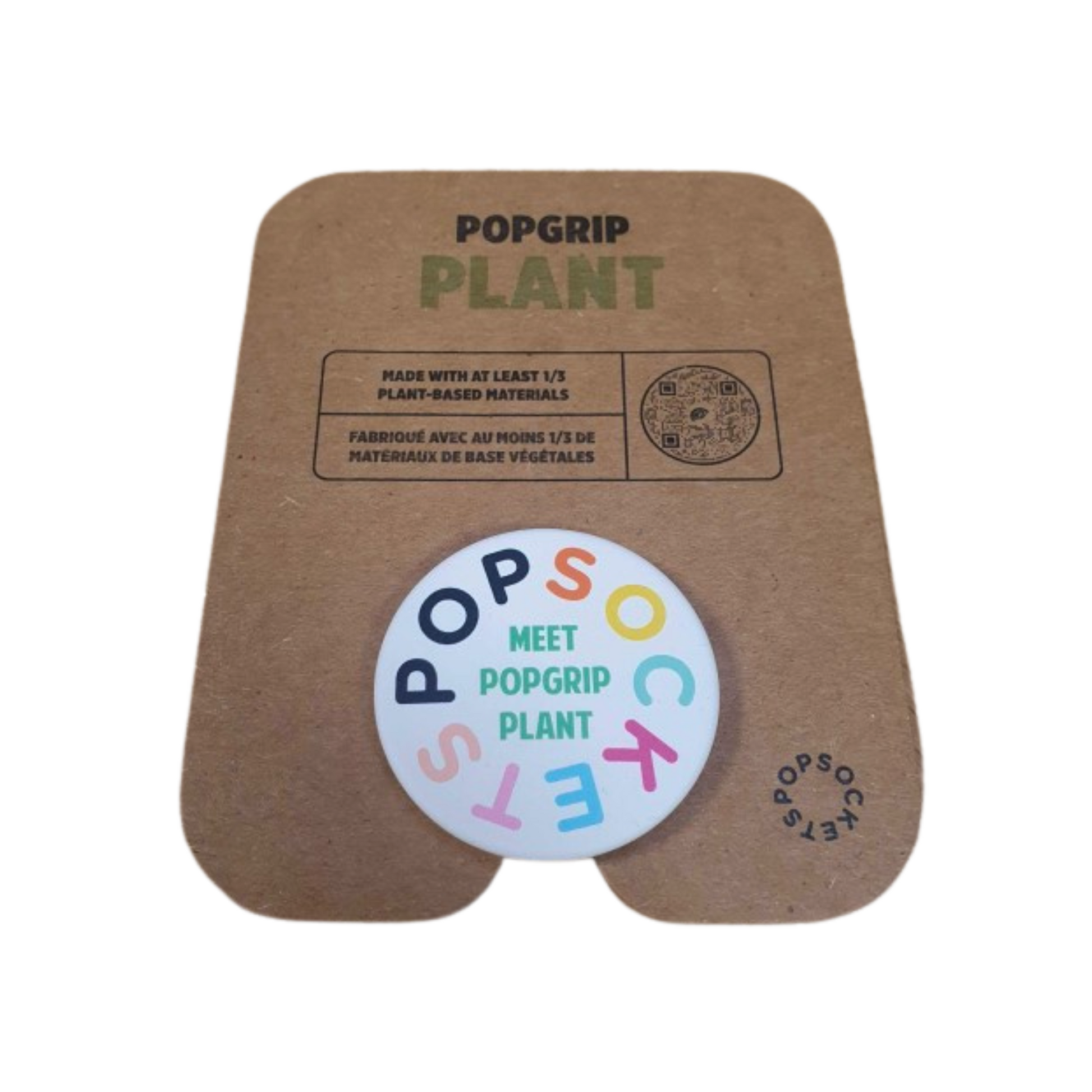 Eco Pop-Socket® Plant Phone Stand  Black and White London