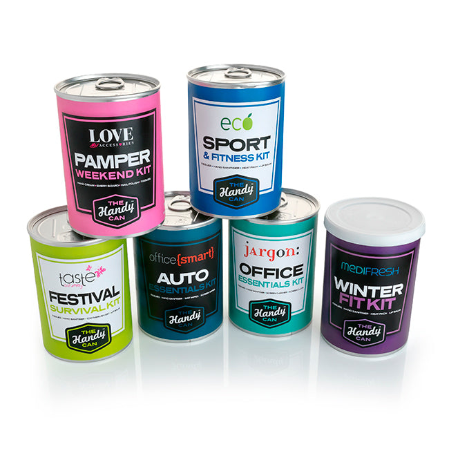 Auto Essentials Handy Can Kit Health & Beauty Black and White London