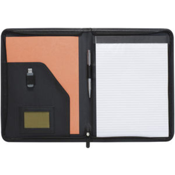 Dartford A4 Zipped Folder Business Bags Black and White London