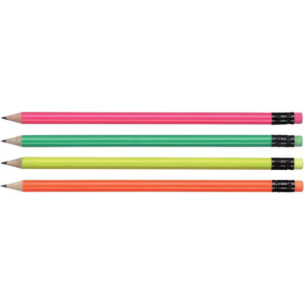 Fluorescent Pencil  Black and White London